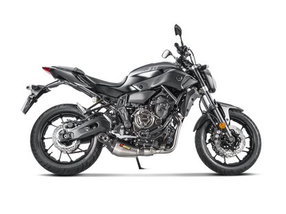 AKRAPOVIC S-Y7R5-HEGEH Yamaha MT-07 / FZ-07 (2020+) Exhaust System "Racing Line" (titanium) – Accessories in the 2WheelsHero Motorcycle Aftermarket Accessories and Parts Online Shop