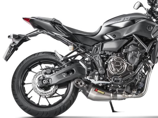 AKRAPOVIC S-Y7R5-HEGEH Yamaha MT-07 / FZ-07 (2020+) Exhaust System "Racing Line" (titanium) – Accessories in the 2WheelsHero Motorcycle Aftermarket Accessories and Parts Online Shop