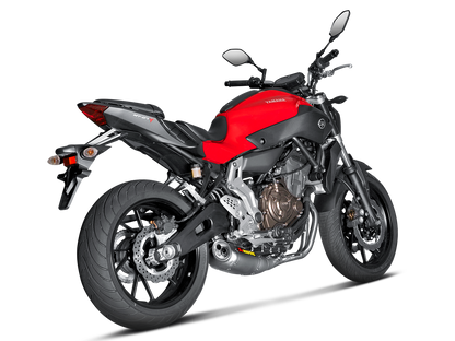 AKRAPOVIC S-Y7R1-HAFT Yamaha MT-07 / FZ-07 (2016+) Exhaust System "Racing Line" (titanium) – Accessories in the 2WheelsHero Motorcycle Aftermarket Accessories and Parts Online Shop