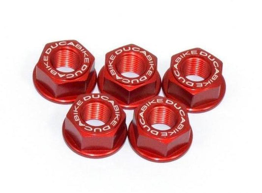 5DSB03 - DUCABIKE Ducati Rear Sprocket Carrier Nuts set – Accessories in the Motoraider Motorcycle Aftermarket Accessories and Parts Online Shop