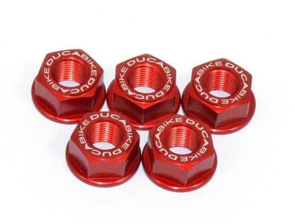 5DSB01 - DUCABIKE Ducati Rear Sprocket Carrier Nuts (M10x1.0) – Accessories in the Motoraider Motorcycle Aftermarket Accessories and Parts Online Shop