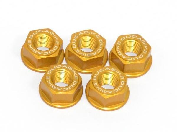 5DSB01 - DUCABIKE Ducati Rear Sprocket Carrier Nuts (M10x1.0) – Accessories in the Motoraider Motorcycle Aftermarket Accessories and Parts Online Shop