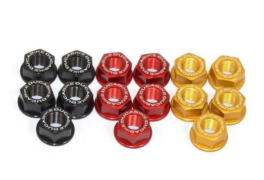 5DSB01 - DUCABIKE Ducati Rear Sprocket Carrier Nuts (M10x1.0) – Accessories in the Motoraider Motorcycle Aftermarket Accessories and Parts Online Shop