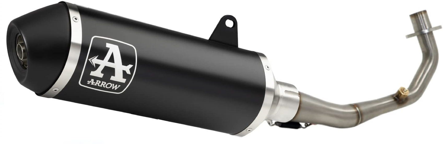 ARROW 53084KZ+53537ANN Piaggio Vespa Primavera 125 3V IE (2021+) Aluminum Full Exhaust System "Competition Evo Urban" – Accessories in the 2WheelsHero Motorcycle Aftermarket Accessories and Parts Online Shop