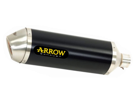 ARROW 71463MI+71796AON Honda Integra 700 (2012+) Dark Aluminum Slip-on Exhaust "Race Tech" – Accessories in the 2WheelsHero Motorcycle Aftermarket Accessories and Parts Online Shop