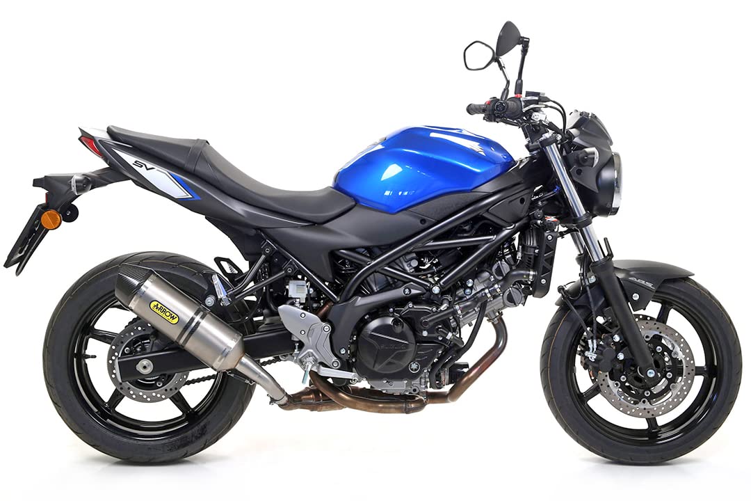 ARROW 71645MI+71846PK Suzuki SV650 (2016+) Slip-on Exhaust "Race Tech" (titanium) – Accessories in the 2WheelsHero Motorcycle Aftermarket Accessories and Parts Online Shop