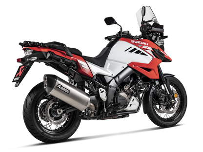 AKRAPOVIC S-S10SO18-HAFT Suzuki V-Strom 1000 / 1050 (2019+) Slip-on Exhaust (titanium) – Accessories in the 2WheelsHero Motorcycle Aftermarket Accessories and Parts Online Shop