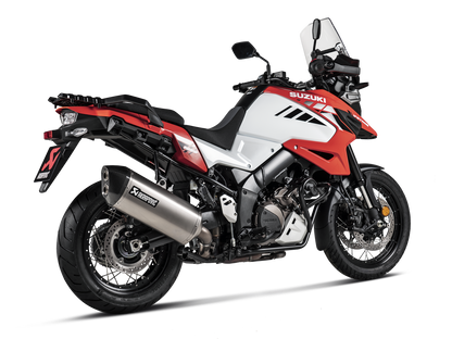 AKRAPOVIC S-S10SO18-HAFT Suzuki V-STROM 1050 (2025+) Slip-On Exhaust (titanium) – Accessories in the 2WheelsHero Motorcycle Aftermarket Accessories and Parts Online Shop