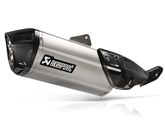 AKRAPOVIC S-S8SO1-HAFT Suzuki V-Strom 800DE (2025+) Slip-on Exhaust (titanium) – Accessories in the 2WheelsHero Motorcycle Aftermarket Accessories and Parts Online Shop