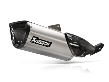 AKRAPOVIC S-S8SO1-HAFT Suzuki V-STROM 800DE (2025+) Slip-On Exhaust (titanium) – Accessories in the 2WheelsHero Motorcycle Aftermarket Accessories and Parts Online Shop