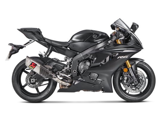 AKRAPOVIC S-Y6SO12-HAPT Yamaha YZF-R6 (2017+) Slip-On Exhaust (titanium) – Accessories in the 2WheelsHero Motorcycle Aftermarket Accessories and Parts Online Shop
