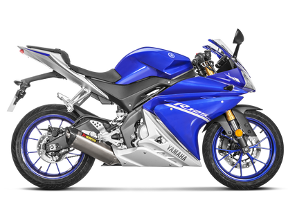 AKRAPOVIC S-Y125R4-HRT Yamaha MT-125 / YZF-R125 (2019+) Exhaust System "Racing Line" (titanium) – Accessories in the 2WheelsHero Motorcycle Aftermarket Accessories and Parts Online Shop