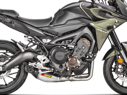 AKRAPOVIC S-Y9R8-HEGEHT Yamaha Tracer 900 / 900 GT / FJ-09 (2020+) Exhaust System "Racing Line" (titanium) – Accessories in the 2WheelsHero Motorcycle Aftermarket Accessories and Parts Online Shop