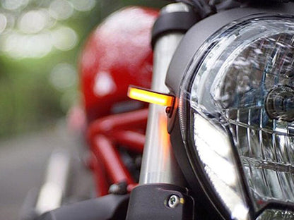 NEW RAGE CYCLES Ducati Monster 696 Front LED Turn Signals – Accessories in the 2WheelsHero Motorcycle Aftermarket Accessories and Parts Online Shop