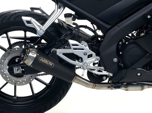 ARROW 51019MI+51004PRN Yamaha MT125 (2021+) Steel Full Exhaust System "Competition Evo Pro-Race" (racing) – Accessories in the 2WheelsHero Motorcycle Aftermarket Accessories and Parts Online Shop