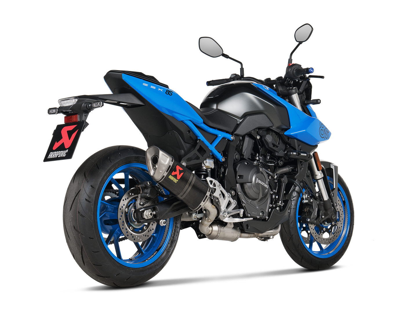 AKRAPOVIC P-X341 Suzuki GSX-8S / 8R (2025+) Exhaust Bracket (aluminum) – Accessories in the 2WheelsHero Motorcycle Aftermarket Accessories and Parts Online Shop