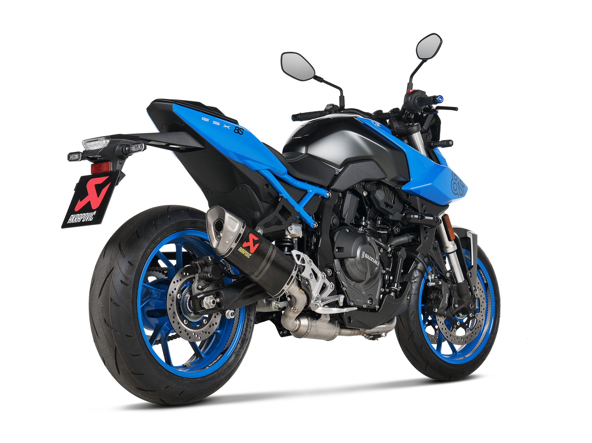 AKRAPOVIC P-X341 Suzuki GSX-8S / 8R (2025+) Exhaust Bracket (aluminum) – Accessories in the 2WheelsHero Motorcycle Aftermarket Accessories and Parts Online Shop