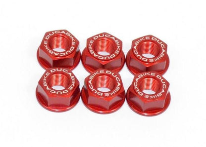 6DSB03 - DUCABIKE Ducati Rear Sprocket Carrier Nuts set – Accessories in the Motoraider Motorcycle Aftermarket Accessories and Parts Online Shop