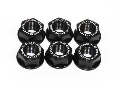 6DSB01 - DUCABIKE Ducati Rear Sprocket Carrier Nuts set (M10x1.0) – Accessories in the Motoraider Motorcycle Aftermarket Accessories and Parts Online Shop