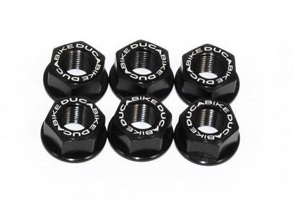 6DSB03 - DUCABIKE Ducati Rear Sprocket Carrier Nuts set – Accessories in the Motoraider Motorcycle Aftermarket Accessories and Parts Online Shop