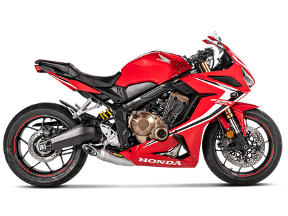 AKRAPOVIC S-H6R11-AFT Honda CB650F / CBR650F / R Exhaust System "Racing Line" (titanium) – Accessories in the 2WheelsHero Motorcycle Aftermarket Accessories and Parts Online Shop