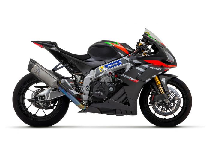 ARROW 71001PT Aprilia RSV4 (19/20) Titanium Slip-on Exhaust "Pista" (racing; titanium link pipe) – Accessories in the 2WheelsHero Motorcycle Aftermarket Accessories and Parts Online Shop