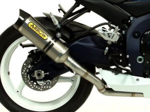 ARROW 71108CKZ Suzuki GSX-R750 IE (2011+) Full Exhaust System "Competition Evo Thunder" (racing; titanium) – Accessories in the 2WheelsHero Motorcycle Aftermarket Accessories and Parts Online Shop