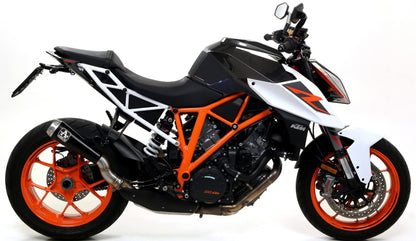 ARROW 71820PRN KTM 1290 Super Duke GT (2017+) Dark Steel Slip-on Exhaust "Pro Race" – Accessories in the 2WheelsHero Motorcycle Aftermarket Accessories and Parts Online Shop