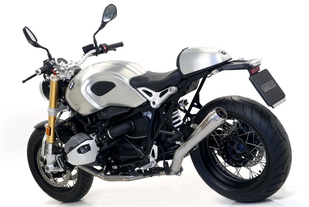 ARROW 71635MI+71503PRI BMW Rninet (2014+) Steel Alloy Slip-on Exhaust "Pro Race" – Accessories in the 2WheelsHero Motorcycle Aftermarket Accessories and Parts Online Shop