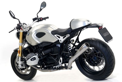 ARROW 71635MI+71503PRI BMW Rninet (2014+) Steel Alloy Slip-on Exhaust "Pro Race" – Accessories in the 2WheelsHero Motorcycle Aftermarket Accessories and Parts Online Shop