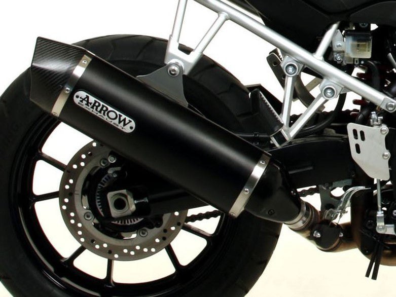 ARROW 71816AKN Suzuki DL1050 V-Strom (2020+) Slip-on Exhaust "Maxi Race Tech" (dark aluminum) – Accessories in the 2WheelsHero Motorcycle Aftermarket Accessories and Parts Online Shop