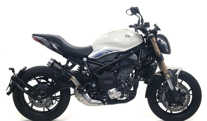 ARROW 71908PRN Benelli 752S (2019+) Slip-on Exhaust "Pro Race" (dark steel) – Accessories in the 2WheelsHero Motorcycle Aftermarket Accessories and Parts Online Shop