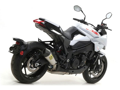 ARROW 71917XK Suzuki Katana 1000 (2019+) Titanium Slip-on Exhaust "X Kone" – Accessories in the 2WheelsHero Motorcycle Aftermarket Accessories and Parts Online Shop