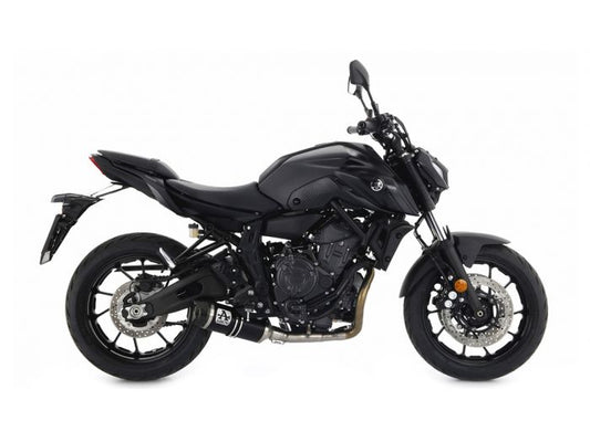 ARROW 71758KZ+71930AKN Yamaha MT-07 (2021+) Full Exhaust System "Competition Evo Thunder" (aluminum) – Accessories in the 2WheelsHero Motorcycle Aftermarket Accessories and Parts Online Shop