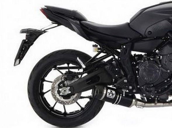 ARROW 71758MI+71930AON Yamaha MT-07 (2021+) Full Exhaust System "Competition Evo Thunder" (aluminum; racing) – Accessories in the 2WheelsHero Motorcycle Aftermarket Accessories and Parts Online Shop