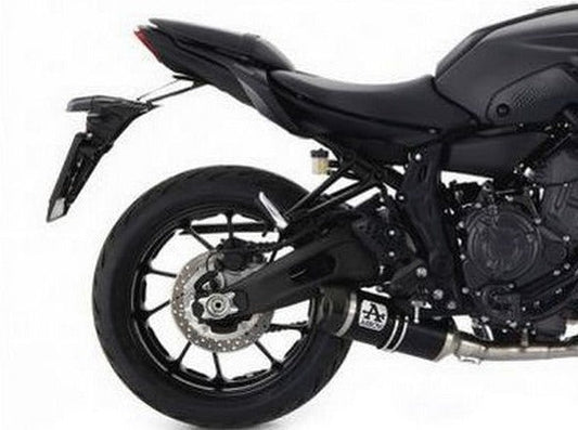 ARROW 71758MI+71930AON Yamaha MT-07 (2021+) Full Exhaust System "Competition Evo Thunder" (aluminum; racing) – Accessories in the 2WheelsHero Motorcycle Aftermarket Accessories and Parts Online Shop