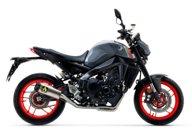 ARROW 71760MI+71932PK Yamaha MT-09 (2021+) Titanium Full Exhaust System "Competition Evo Works" (racing) – Accessories in the 2WheelsHero Motorcycle Aftermarket Accessories and Parts Online Shop