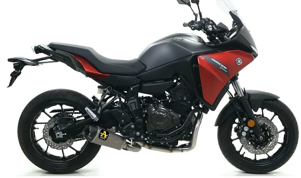 ARROW 71735MI+71920PK Yamaha Tracer 700 (2020+) Titanium Full Exhaust System "Competition Evo Works" (racing) – Accessories in the 2WheelsHero Motorcycle Aftermarket Accessories and Parts Online Shop