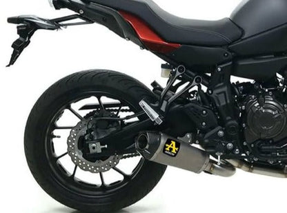 ARROW 71735MI+71920PK Yamaha MT-07 (2021+) Full Exhaust System "Competition Evo Works" (titanium; racing) – Accessories in the 2WheelsHero Motorcycle Aftermarket Accessories and Parts Online Shop