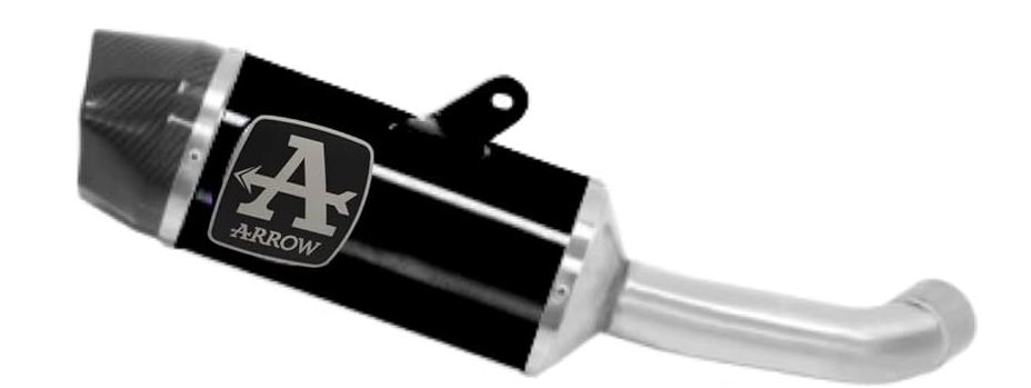 ARROW 72636AKN Husqvarna Svartpilen / Vitpilen 125 (2021+) Slip-on Exhaust "Indy Race" (dark aluminum) – Accessories in the 2WheelsHero Motorcycle Aftermarket Accessories and Parts Online Shop