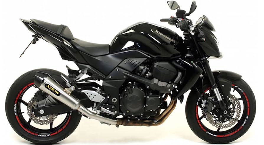 ARROW 71494MI+71723XKI Kawasaki Z750R (2011+) Steel Alloy Slip-on Exhaust "X Kone" – Accessories in the 2WheelsHero Motorcycle Aftermarket Accessories and Parts Online Shop