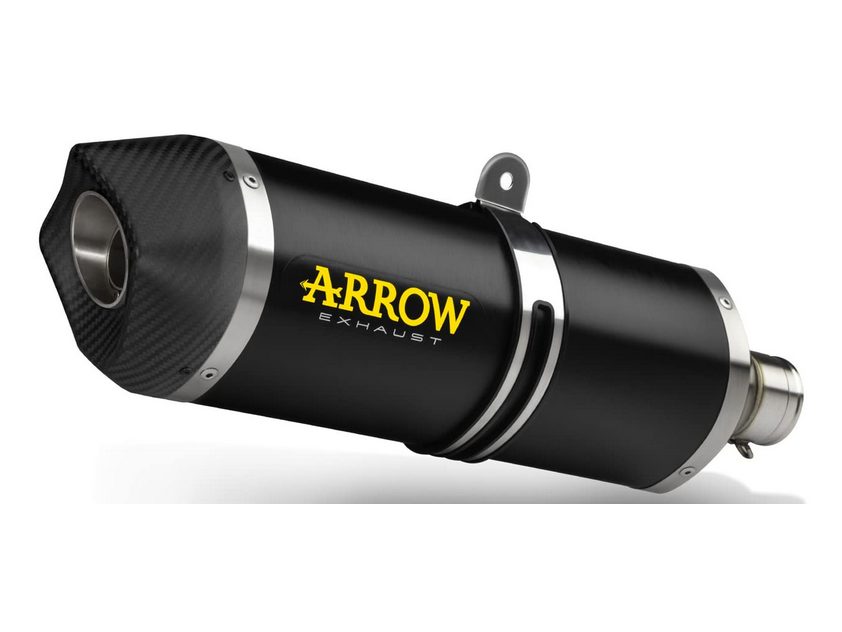 ARROW 71645MI+71846AKN Suzuki SV650 (2016+) Slip-on Exhaust "Race Tech" (dark aluminum) – Accessories in the 2WheelsHero Motorcycle Aftermarket Accessories and Parts Online Shop