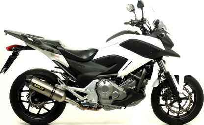 ARROW 71463MI+71796PK Honda NC750X (2014+) Titanium Slip-on Exhaust "Race Tech" – Accessories in the 2WheelsHero Motorcycle Aftermarket Accessories and Parts Online Shop