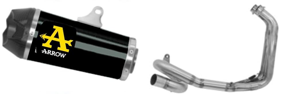 ARROW 71735MI+71920PKN Yamaha MT-07 (2021+) Full Exhaust System "Competition Evo Works" (stainless steel; racing) – Accessories in the 2WheelsHero Motorcycle Aftermarket Accessories and Parts Online Shop