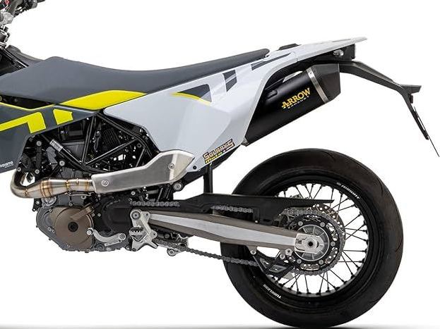 ARROW 72156PZ+72624AKN KTM 690 SMC R (2021+) Slip-on Exhaust "Race-Tech" (dark aluminum) – Accessories in the 2WheelsHero Motorcycle Aftermarket Accessories and Parts Online Shop