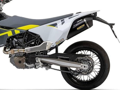 ARROW 72156PZ+72624AKN KTM 690 SMC R (2021+) Slip-on Exhaust "Race-Tech" (dark aluminum) – Accessories in the 2WheelsHero Motorcycle Aftermarket Accessories and Parts Online Shop