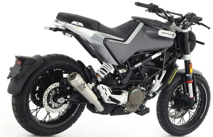 ARROW 72636PRI Husqvarna Svartpilen / Vitpilen 125 (2021+) Slip-on Exhaust "Pro Race" (steel) – Accessories in the 2WheelsHero Motorcycle Aftermarket Accessories and Parts Online Shop