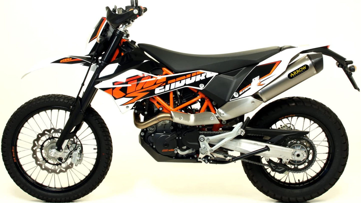 ARROW 72119PD+72618PK KTM 690 SMC / R (09/18) Slip-on Exhaust "Race Tech" (titanium) – Accessories in the 2WheelsHero Motorcycle Aftermarket Accessories and Parts Online Shop