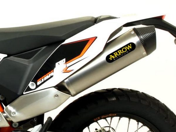 ARROW 72119PD+72618PK KTM 690 SMC / R (09/18) Slip-on Exhaust "Race Tech" (titanium) – Accessories in the 2WheelsHero Motorcycle Aftermarket Accessories and Parts Online Shop