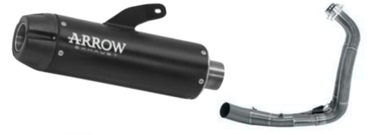 ARROW 71642MI+71843JRN Yamaha MT-07 (14/20) Full Exhaust System "Competition Evo Jet Race" (stainless steel; racing) – Accessories in the 2WheelsHero Motorcycle Aftermarket Accessories and Parts Online Shop